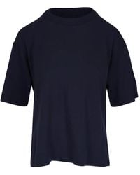 Lafayette 148 New York - Wool Crew-Neck T-Shirt - Lyst