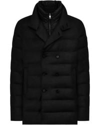 DUNO - Double-Breasted Quilted Jacket - Lyst
