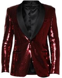 Dolce & Gabbana - Sicilia Sequin-Embellished Blazer - Lyst