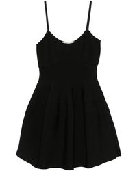 Blumarine - Robe Courte En Maille - Lyst