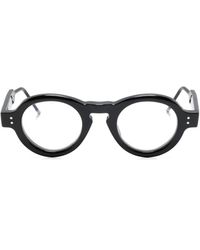 Thom Browne - Brille Mit 4-Streifen-Logo - Lyst