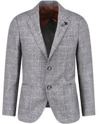 Lardini - Single-Breasted Blazer - Lyst