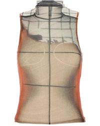 Jean Paul Gaultier - Top Met Hoge Hals - Lyst