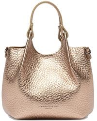 Gianni Chiarini - Grained-Leather Shoulder Bag - Lyst