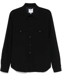 Aspesi - Flannel Shirt Jacket - Lyst