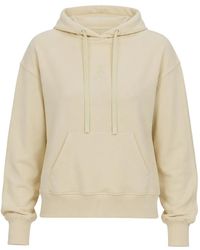 Patrizia Pepe - Logo-Embroidered Drawstring Hoodie - Lyst
