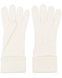 N.Peal Cashmere - Gants En Maille Torsadée - Lyst