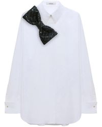 Dorothee Schumacher - Blouse Poplin Power À Sequins - Lyst