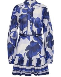 Rebecca Vallance - Paros Minikleid Mit Blumen-Print - Lyst