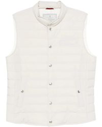 Brunello Cucinelli - Nylon Down Weste - Lyst