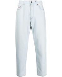 Gucci - Cropped-Jeans mit hohem Bund - Lyst