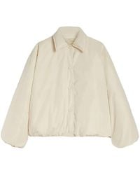 Jil Sander - Padded Bomber Jacket - Lyst