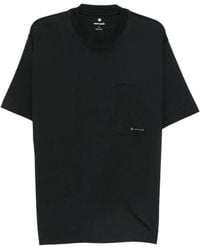 Snow Peak - Logo-Print Chest-Pocket T-Shirt - Lyst
