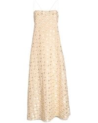 Greek Archaic Kori - Lace-Up Maxi Dress - Lyst