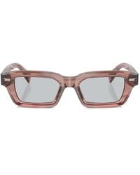 Brunello Cucinelli - Marla Rectangle-Frame Sunglasses - Lyst