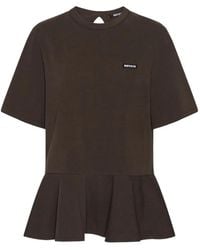 ROTATE BIRGER CHRISTENSEN - T-Shirt À Design Péplum - Lyst