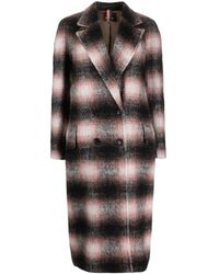 PS by Paul Smith - Checked Wool-blend Coat - Lyst