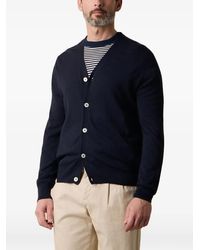 Brooks Brothers - V-Neck Ribbed Cardigan - Lyst