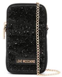 Love Moschino - Crystal-embellished Crossbody Bag - Lyst
