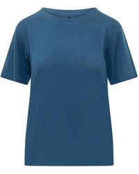 Weekend by Maxmara - Crew-Neck Short-Sleeve T-Shirt - Lyst