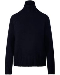 Max Mara - Ribbed-Knit Roll-Neck Sweater - Lyst