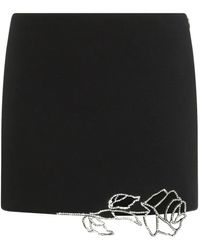 Blumarine - Minigonna Con Decorazione - Lyst