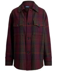 Polo Ralph Lauren - Plaid-Twill Shirt Jacket - Lyst