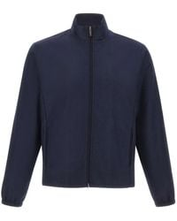 Devore - Zip-Up High-Neck Jacket - Lyst