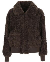 Canadian - Faux-Shearling Zip-Up Jacket - Lyst