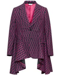 Comme des Garçons - Geometric-Pattern Blazer - Lyst