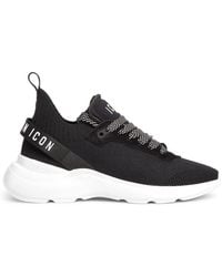 DSquared² - Lace-Up Low-Top Sneakers - Lyst