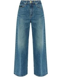 Ulla Johnson - Jeans Met Wijde Pijpen - Lyst