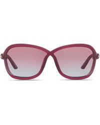 Tom Ford - Fernanda Oversized-Frame Sunglasses - Lyst