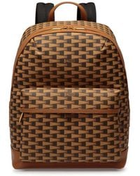 Bally - Pennant Leather Backpack - Lyst