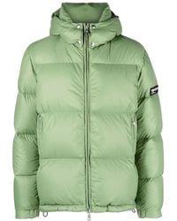White/space - Scott Logo-Patch Padded Jacket - Lyst