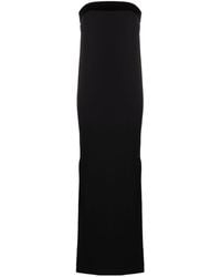 Tom Ford - Bow-detail Strapless Silk Gown - Lyst