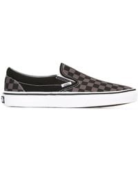 Vans - Checked Slippers - Lyst