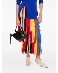 Simon Miller - Za Za Fringe Maxi Skirt - Lyst