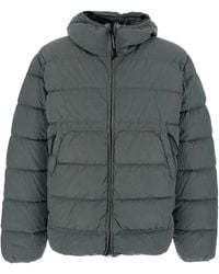 C.P. Company - Hooded Quilted Jacket - Lyst