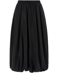 Weekend by Maxmara - Ciurma Balloon-Hem Midi Skirt - Lyst