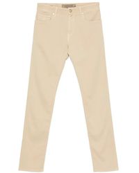 Hand Picked - Ravello Slim-Fit Trousers - Lyst