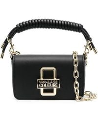 Versace Jeans Couture - Logo-plaque Shoulder Bag - Lyst