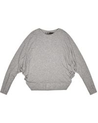 Bimba Y Lola - Long-Sleeve Boat-Neck T-Shirt - Lyst