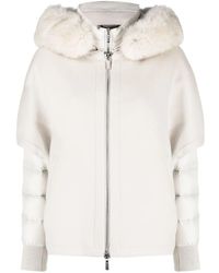 Moorer - Chaqueta A Capas Con Capucha - Lyst