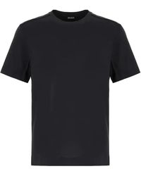 ZEGNA - Crew-Neck Short-Sleeves T-Shirt - Lyst