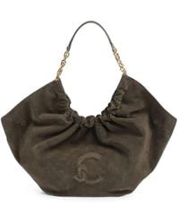 Coccinelle - Smash Suede Logo-Embossed Tote Bag - Lyst