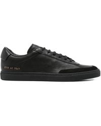 Common Projects - Leather Suede Sneakers - Lyst