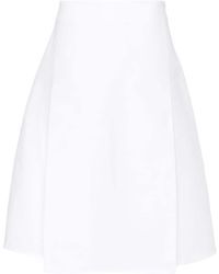 Marni - Midi Skirt With Pleat - Lyst