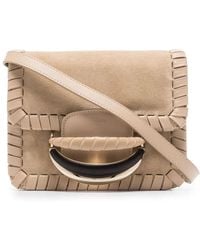 Chloé - Kattie Leather Clutch Bag - Lyst