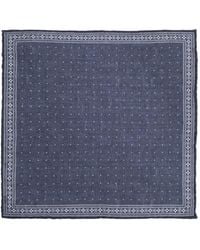 Eleventy - Polka Dot Pocket Square - Lyst